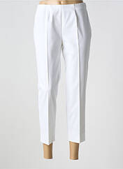 Pantalon 7/8 blanc PIAZZA SEMPIONE pour femme seconde vue