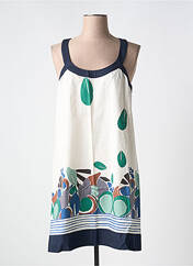 Robe courte blanc AUTRE TON pour femme seconde vue