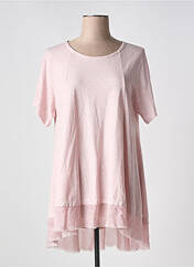 Robe courte rose J S MILLENIUM pour femme seconde vue