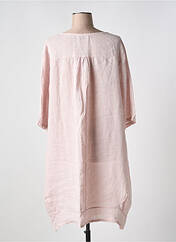 Robe mi-longue rose J S MILLENIUM pour femme seconde vue