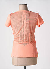 T-shirt orange ADIDAS pour femme seconde vue