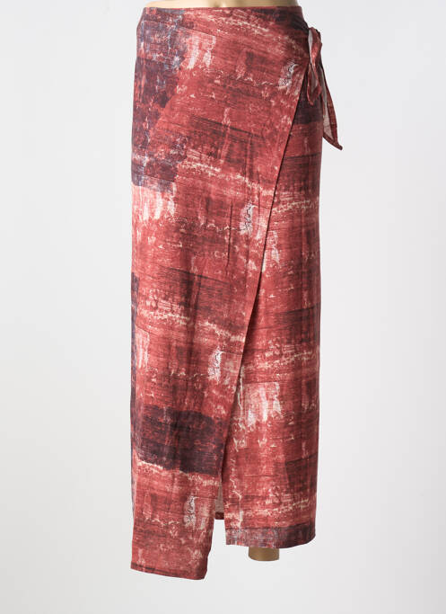 Jupe longue rouge INDIES pour femme