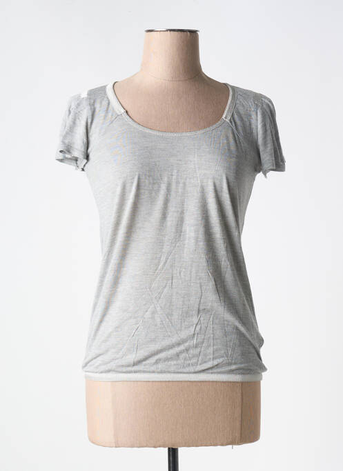 T-shirt gris MARITHE & FRANCOIS GIRBAUD pour femme