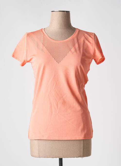 T-shirt orange ADIDAS pour femme
