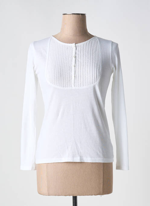 T-shirt blanc C.F.K pour fille