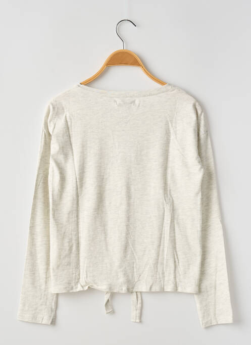 T-shirt gris LA HALLE pour fille