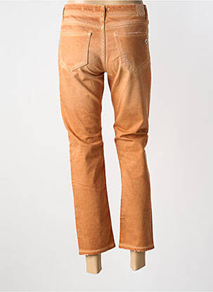 Jeans coupe slim stretch taille normale orange PLEASE femme