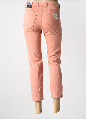 Pantalon 7/8 stretch taille normale rose TONI femme