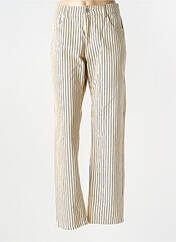 Jeans coupe droite beige B.YOUNG pour femme seconde vue