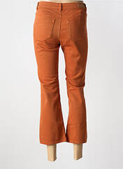 Pantalon 7/8 orange HAPPY pour femme seconde vue
