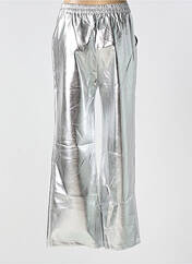 Pantalon droit argent ANGE pour femme seconde vue
