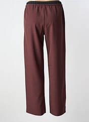 Pantalon droit marron ANGE pour femme seconde vue