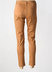 Pantalon slim marron LCDN pour femme seconde vue