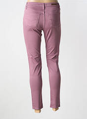 Pantalon slim violet LCDN pour femme seconde vue