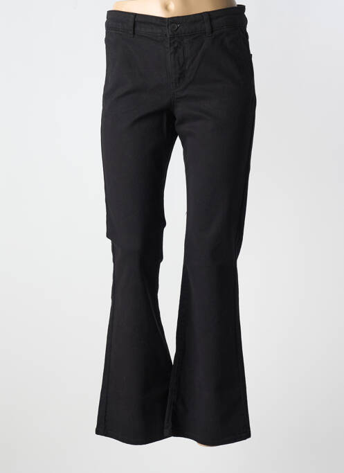 Jean coupe flare noir HAPPY pour femme