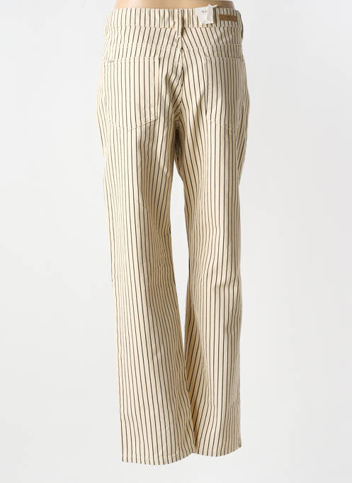 Jeans coupe droite beige B.YOUNG femme