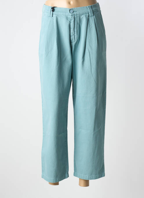 Jeans coupe large bleu HAPPY pour femme