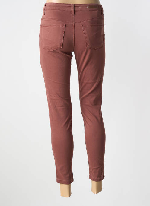 Pantalon 7/8 marron LCDN pour femme