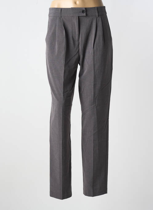 Pantalon droit gris B.YOUNG pour femme