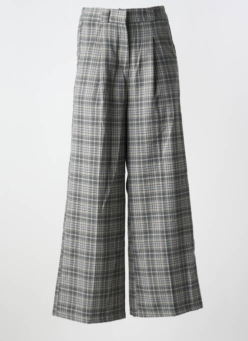 Pantalon large gris GRACE & MILA pour femme