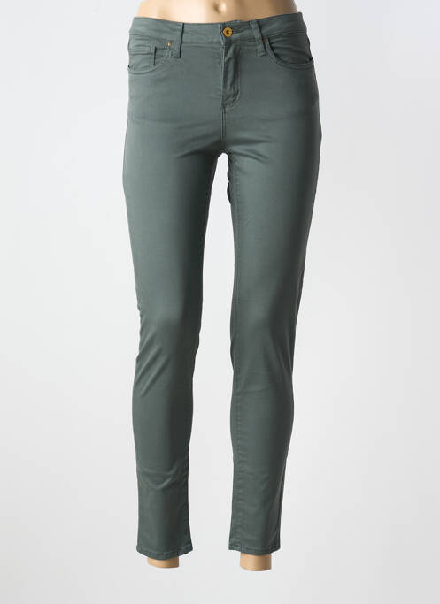 Pantalon slim vert LCDN pour femme