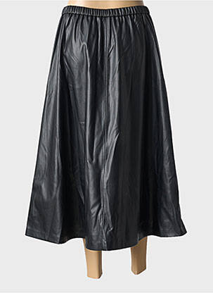 Jupe longue coupe évasée noir B.YOUNG femme