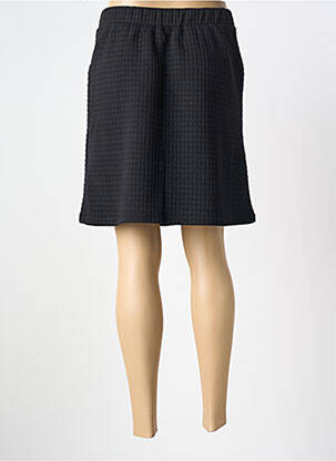 Jupe mi-longue stretch noir ÉTYMOLOGIE femme