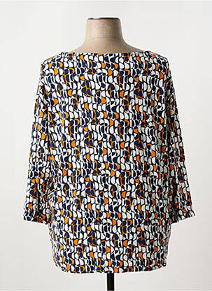 T-shirt manches 3/4 manches 3/4 bleu BARBARA LEBEK femme