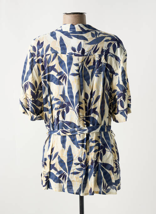 Tunique manches courtes bleu GRIFFON pour femme