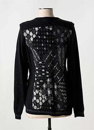 Veste casual col rond noir MERI & ESCA femme