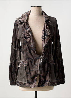 Blazer fausses poches marron MERI & ESCA femme