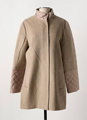 Manteau long marron MERI & ESCA pour femme seconde vue