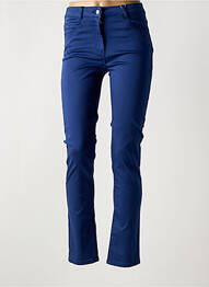 Pantalon slim poches bleu DIANE LAURY femme