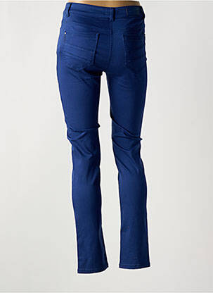 Pantalon slim poches bleu DIANE LAURY femme