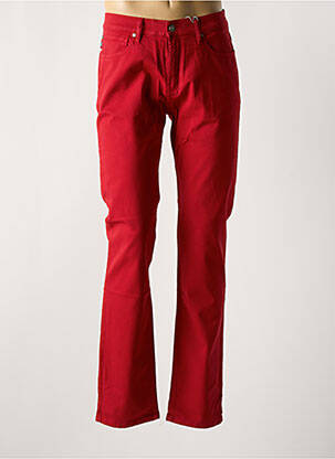 Jeans coupe slim poches rouge LEE COOPER homme