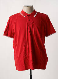 Polo coupe droite manches courtes rouge LEE COOPER homme