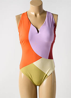 Maillot de bain 1 pièce imprimé fantaisie rose TRIUMPH femme