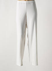 Pantalon droit blanc GREGORY PAT pour femme seconde vue