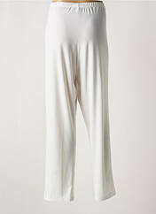Pantalon droit blanc GREGORY PAT pour femme seconde vue