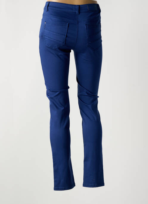 Pantalon slim poches bleu DIANE LAURY femme