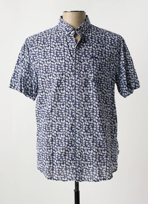 Chemise manches courtes bleu LEE COOPER pour homme