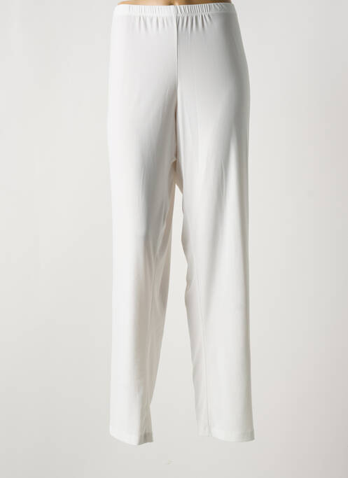 Pantalon droit blanc GREGORY PAT pour femme