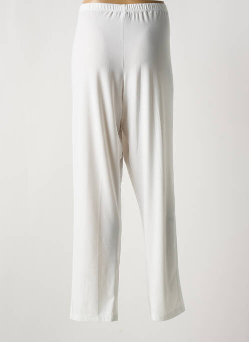 Pantalon droit blanc GREGORY PAT pour femme
