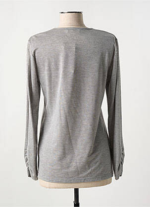T-shirt manches longues manches longues gris MERI & ESCA femme