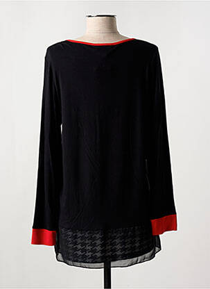 Tunique manches longues col rond noir MERI & ESCA femme