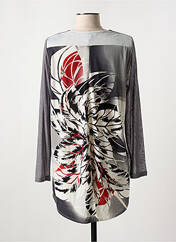 Tunique manches longues gris MERI & ESCA pour femme seconde vue