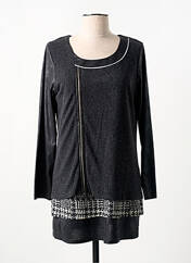Tunique manches longues noir MERI & ESCA pour femme seconde vue