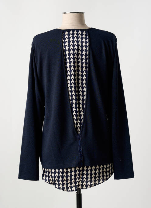 Pull tunique bleu MERI & ESCA pour femme