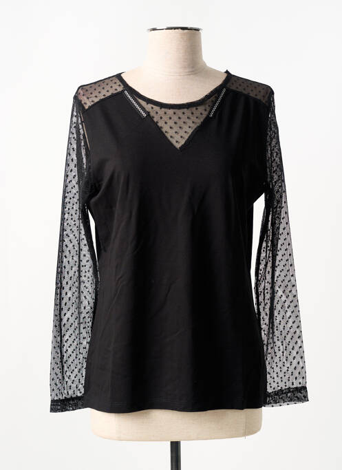 Top noir GUY DUBOUIS pour femme