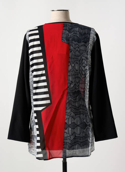 Tunique manches longues noir GUY DUBOUIS pour femme